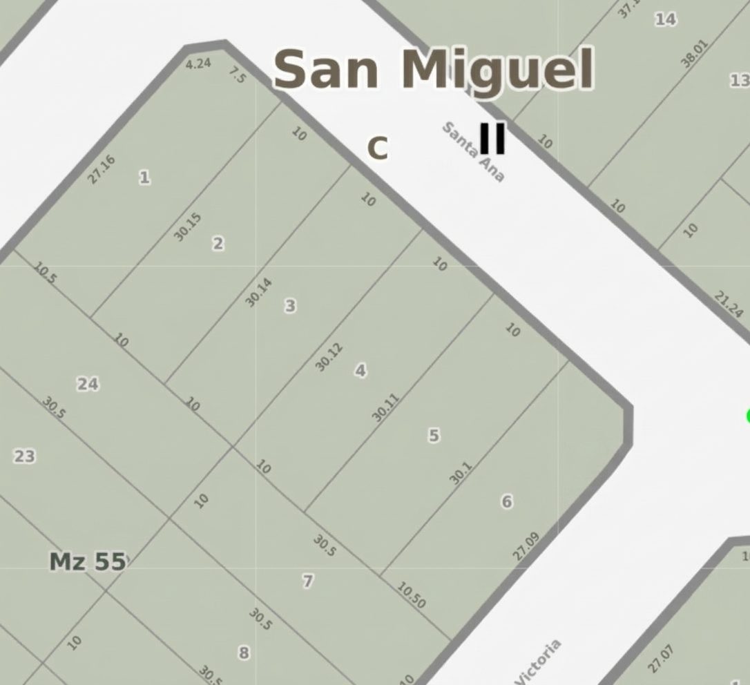 Terreno / Lote en venta de 300m2 ubicado en Muñiz