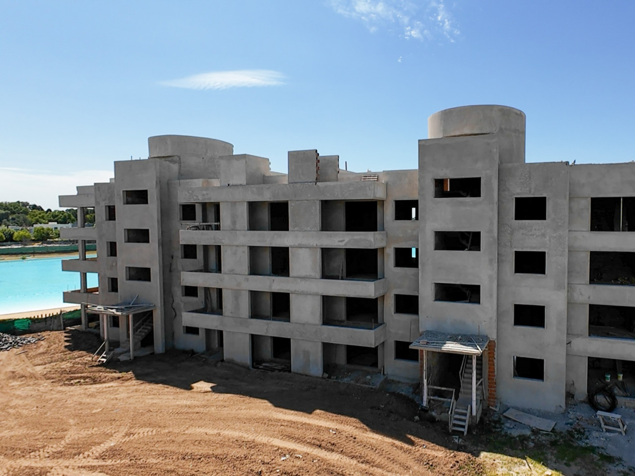 Venta departamento Mono ambiente Serena en pozo financiacion interno Lagoon Pilar
